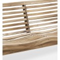 Dizajnová záhradná lavička Jardin z teakového dreva 